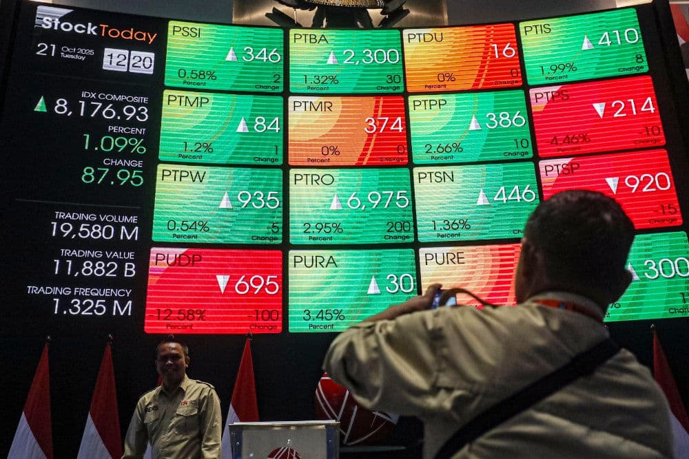 Investor Bursa Efek Bertambah 58 Persen