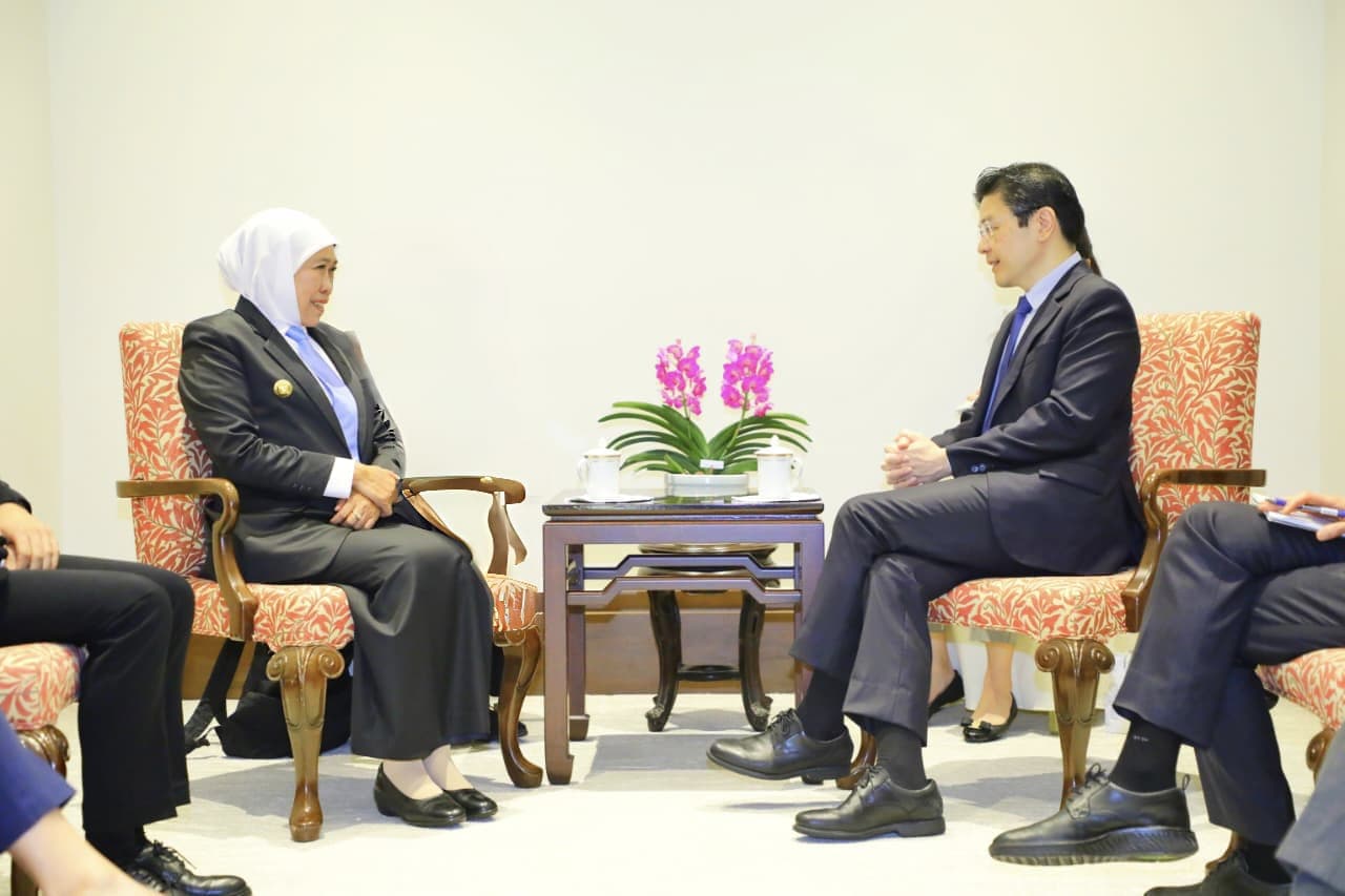 Gubernur Khofifah Jajaki Kerja Sama  Perdagangan Karbon hingga Pendidikan