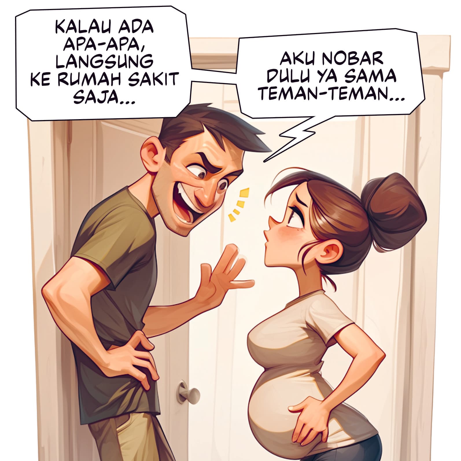 Suami Pilih Nonton Film Porno Ketimbang Dampingi Istri Hamil