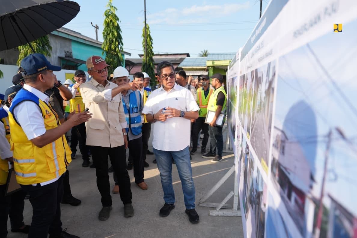 Dukung Penanganan Kemiskinan Ekstrem,  Kementerian PU Tuntaskan Penataan Kawasan Belawan Tahap II
