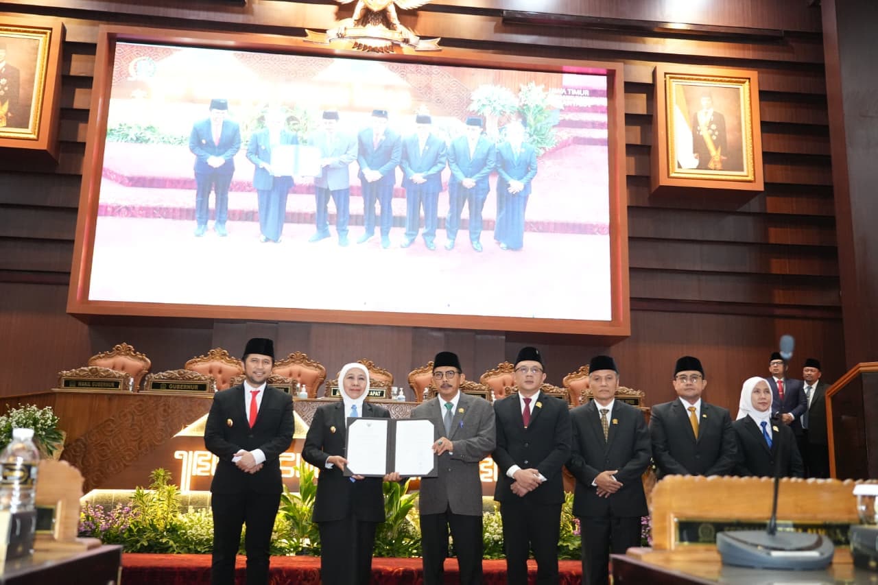 Pendapatan APBD Jatim 2026 Turun Rp 1,96 Triliun