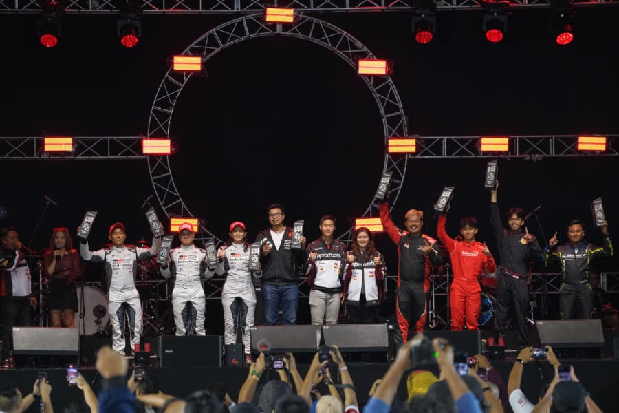 HASIL KERJA KERAS: TOYOTA GAZOO Racing Indonesia meraih 6 Gelar Juara Nasional Slalom 2025.