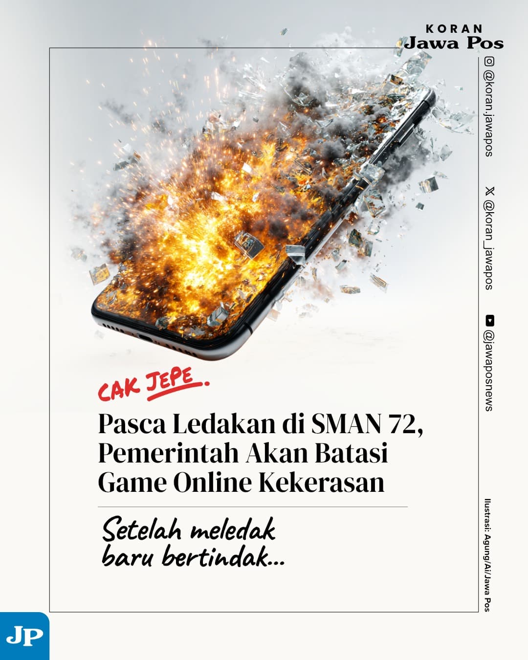 Pemerintah Batasi Game Online Kekerasan