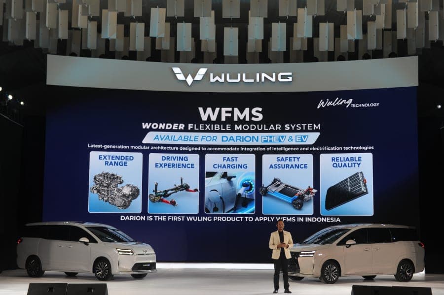 CANGGIH: Darion menjadi produk pertama yang mengaplikasikan Wonder Flexible Modular System atau WFMS.