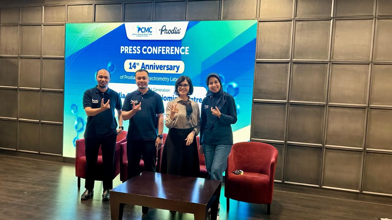 Prodia Clinical Multiomics Centre (PCMC) by Mass-Spectrometry Technology diresmikan bertepatan dengan 14 tahun berdirinya laboratorium mass spectrometry (15/11).