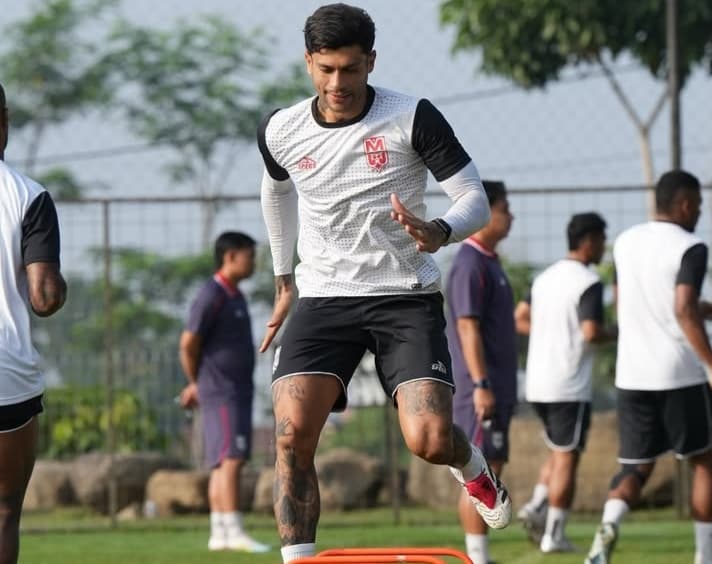 KONSISTEN: Ciro Alves menjadi andalan di lini serang Malut United.