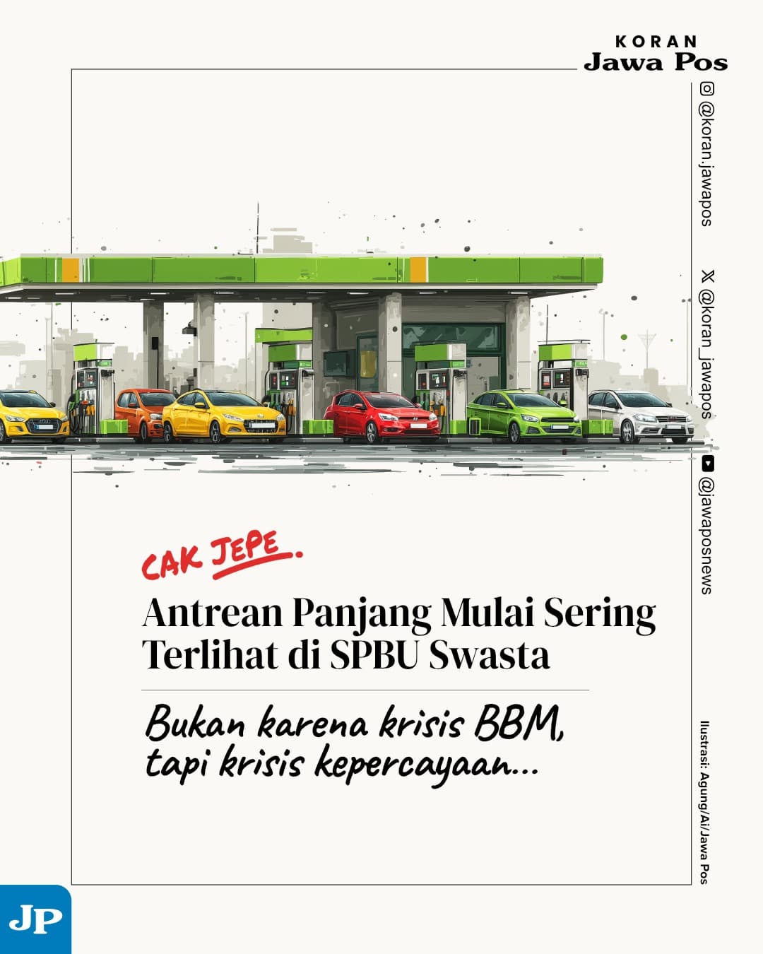 Pilih Antre Di SPBU Swasta