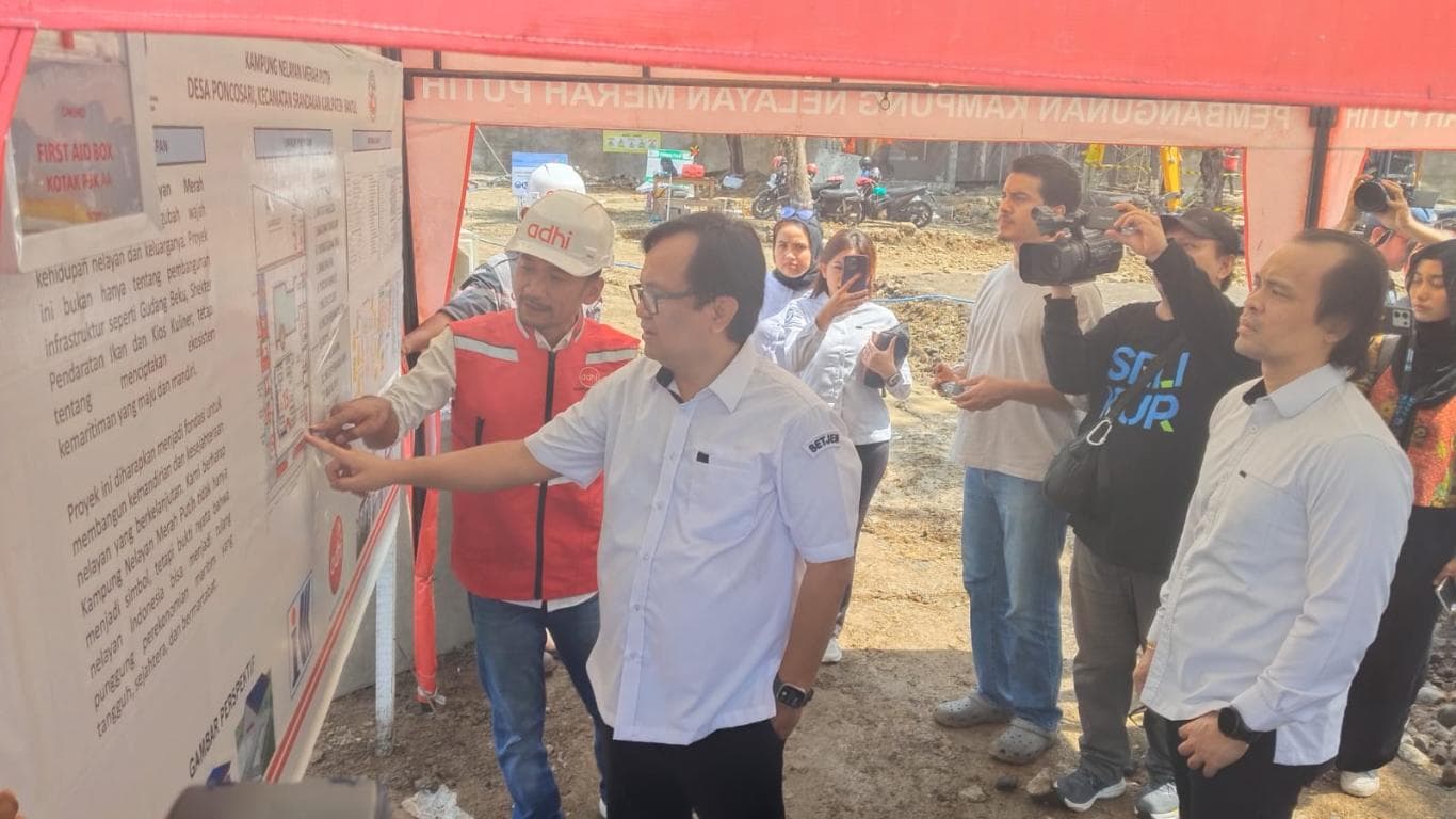 SUDAH SIAP: Desa Poncosari, Kecamatan Srandakan, Kabupaten Bantul, DIY, menjadi percontohan Kampung Nelayan Merah Putih.